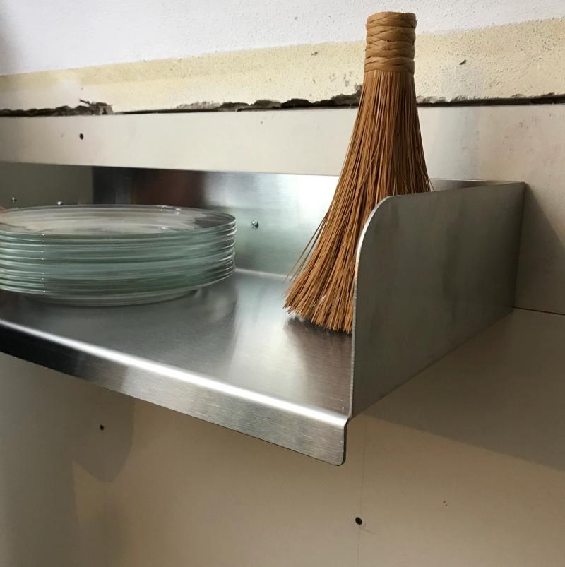 Aluminum prototype shelf