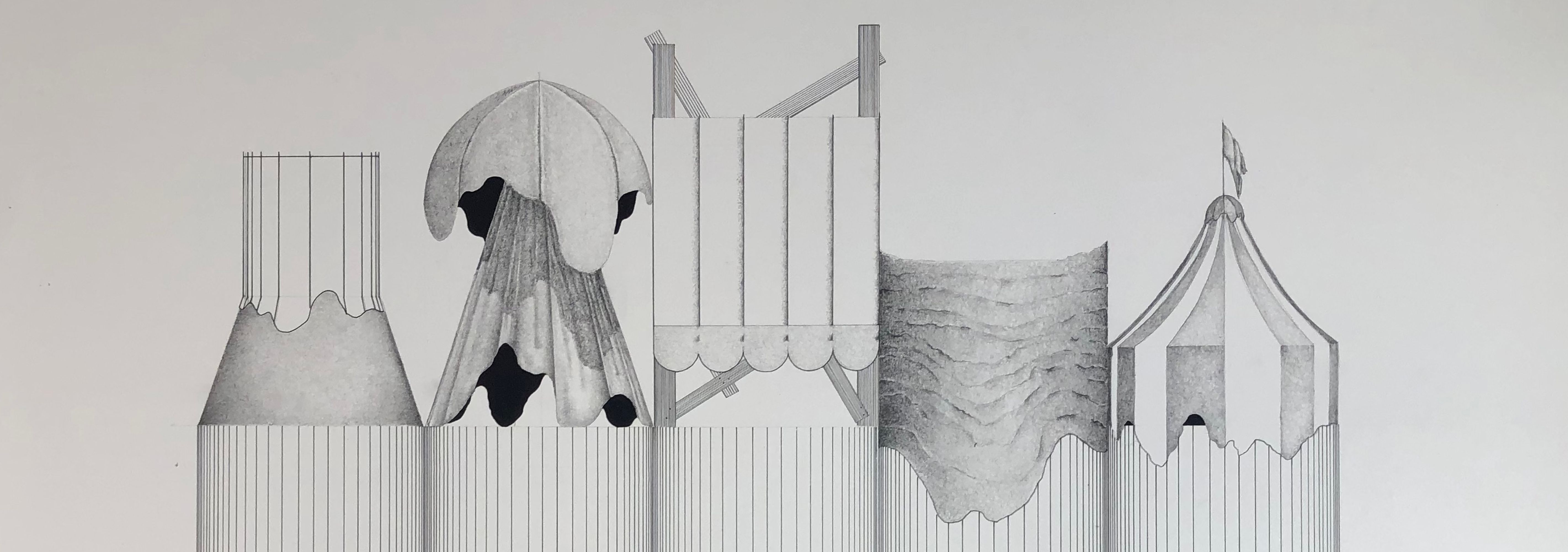 hats 10 panorama drawing