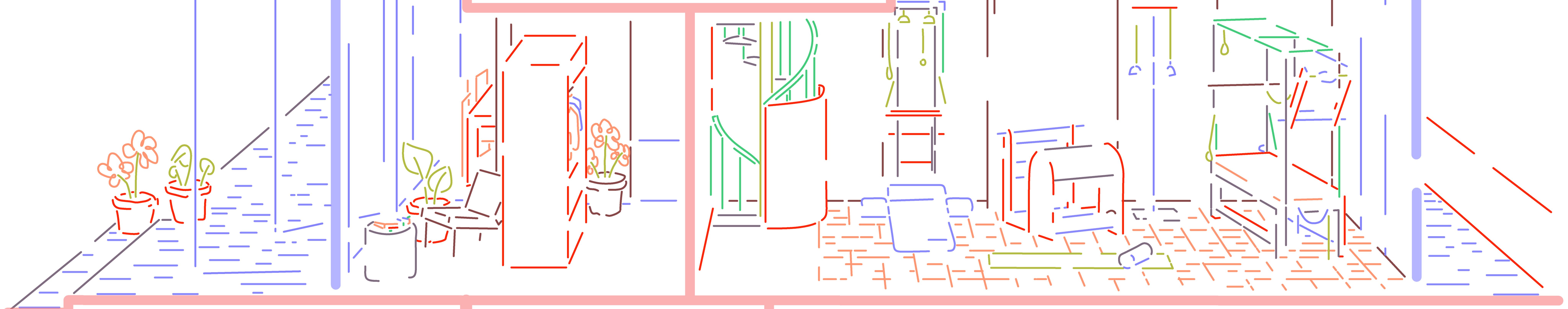 broken line perspective
